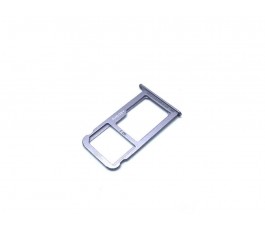 Porta tarjeta sim y micro SD para Huawei P9 EVA- L09 gris original