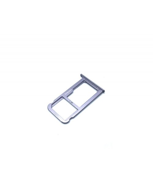 Porta tarjeta sim y micro SD para Huawei P9 EVA- L09 gris original