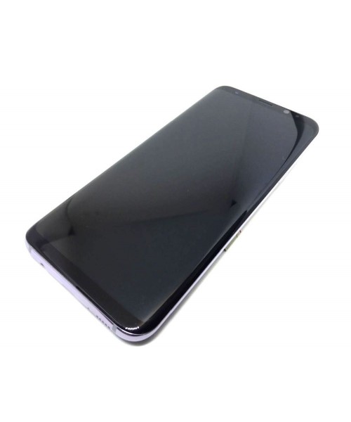 Pantalla completa con marco Samsung Galaxy S8 Plus G955F negro-gris original