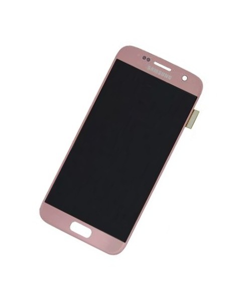 Pantalla completa táctil y lcd Samsung Galaxy S7 G930F Rosa