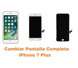 Cambiar pantalla completa táctil y lcd iPhone 7 Plus