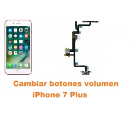 Cambiar botones volumen iPhone 7 Plus