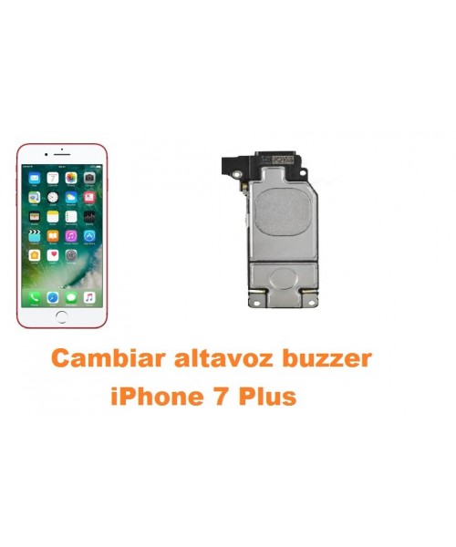 Cambiar altavoz buzzer iPhone 7 Plus