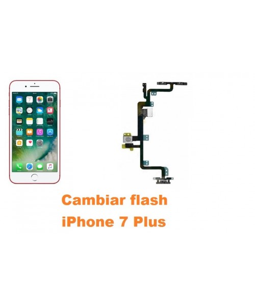 Cambiar flash iPhone 7 Plus