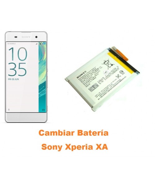 Cambiar batería Sony Xperia XA