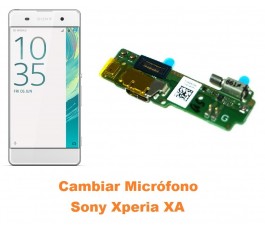 Cambiar micrófono Sony Xperia XA