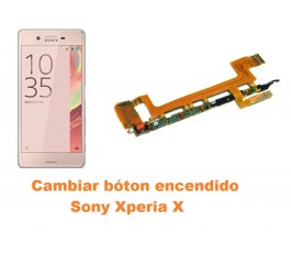 Cambiar botón encendido Sony Xperia X