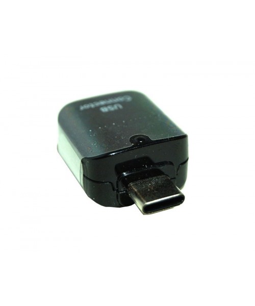 USB Conector Adaptador OTG USB a Tipo C Samsung negro