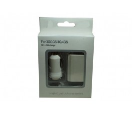 Cargador 3 en 1 para iPhone iPod Conector lightning