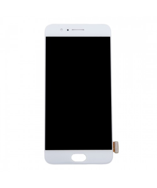 Pantalla completa táctil y lcd para OnePlus 5 blanco