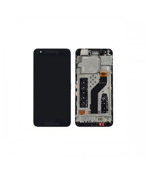 Pantalla completa táctil lcd y marco para Huawei Nexus 6P