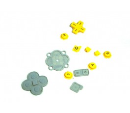 Botones para Nintendo DSi XL amarilla original