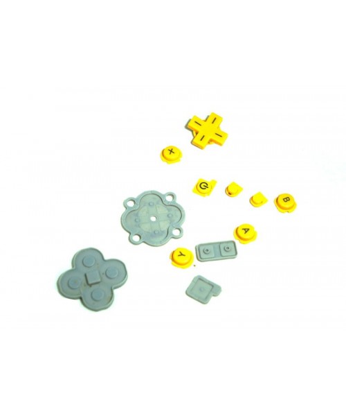 Botones para Nintendo DSi XL amarilla original