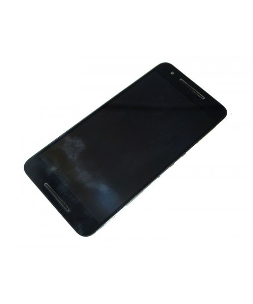 Pantalla completa con marco para Huawei Nexus 6P negra original