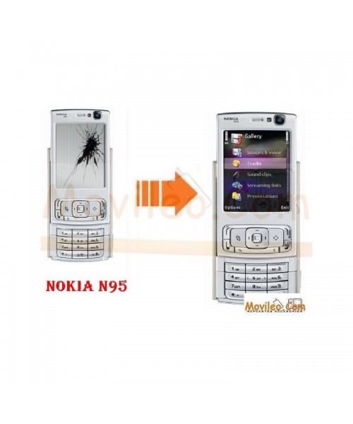 CAMBIAR PANTALLA LCD NOKIA N95 - Imagen 1