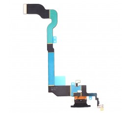 Flex conector carga y micrófono para iPhone X 10 negro