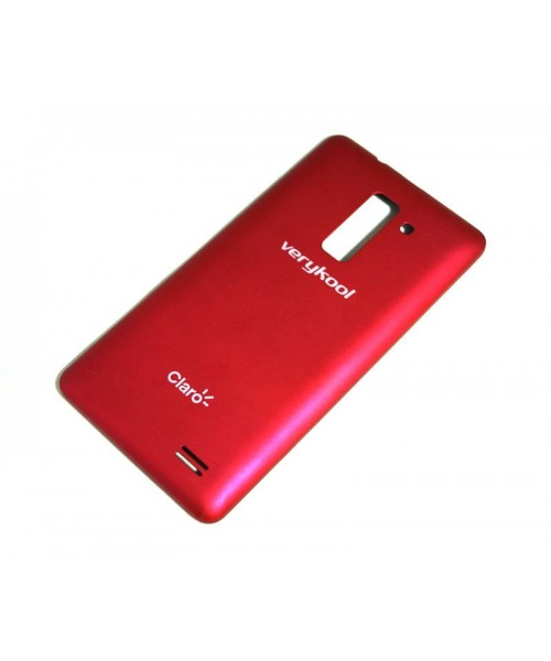 Tapa trasera para Verykool S401 roja original