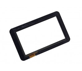 Pantalla tactil con marco original Tablet Wolder MiTab GoCar 7"