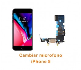 Cambiar micrófono iPhone 8