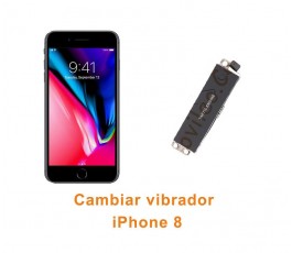 Cambiar vibrador iPhone 8