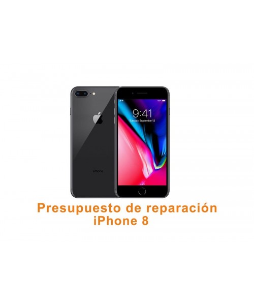 Presupuesto de reparación iPhone 8