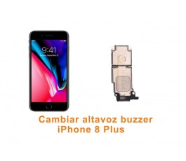 Cambiar altavoz buzzer iPhone 8 Plus