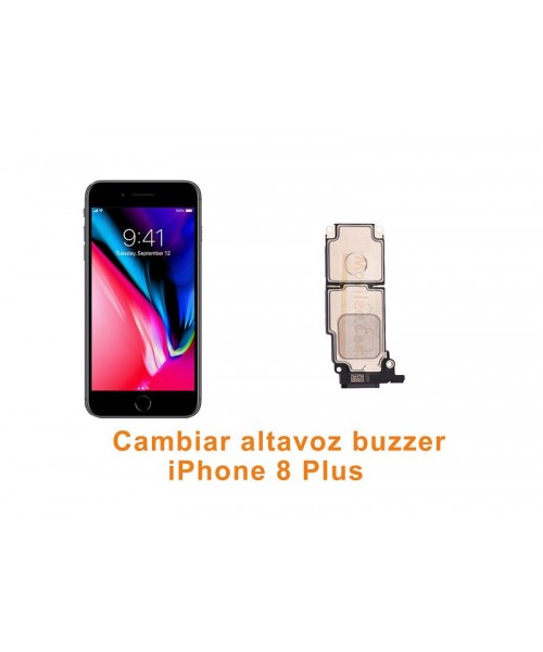 Cambiar altavoz buzzer iPhone 8 Plus