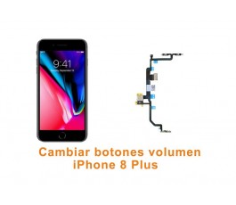 Cambiar botones volumen iPhone 8 Plus