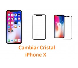 Cambiar cristal iPhone X 10