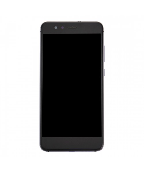 Pantalla completa con marco para Huawei P10 Lite negro