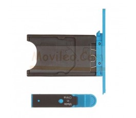 Porta sim y tapa micro usb para Nokia Lumia 800 Azul - Imagen 2