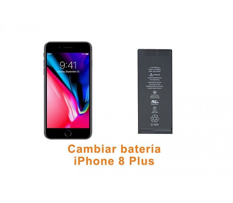 Cambiar Batería Iphone 8 Plus Reparación de Móvil Madrid