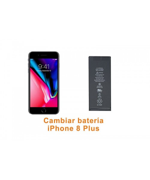 Cambiar batería iPhone 8 Plus