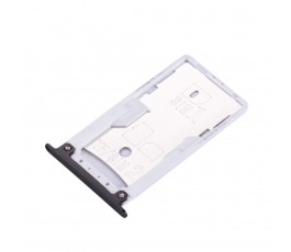 Porta tarjeta sim y microSD para Xiaomi Redmi Note 4X gris