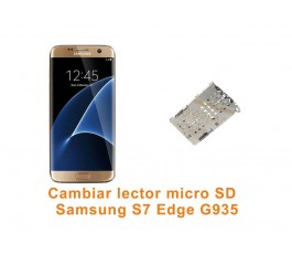 Cambiar lector micro SD Samsung Galaxy S7 Edge G935