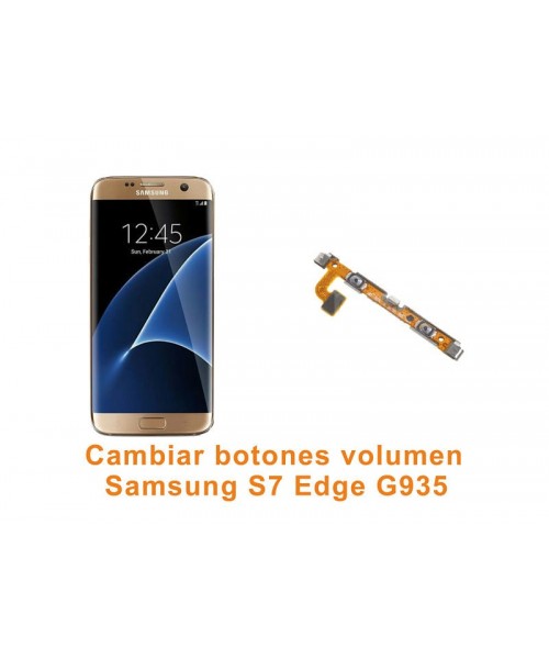Cambiar botones volumen Samsung Galaxy S7 Edge G935