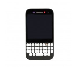 Pantalla completa con marco para Blackberry Q5 negra
