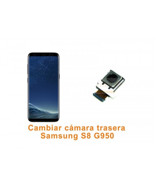 Cambiar cámara trasera Samsung Galaxy S8 G950