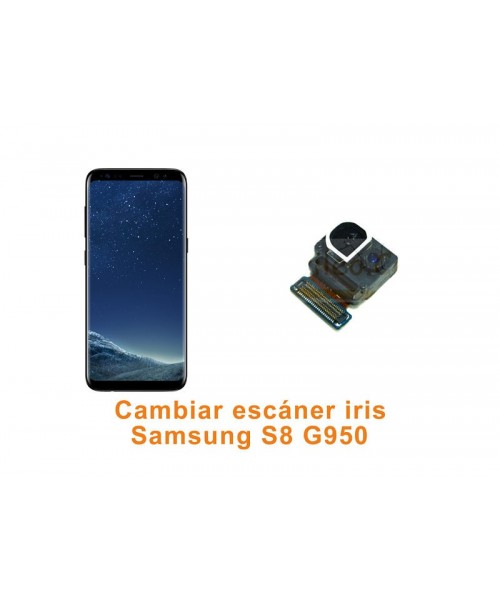 Cambiar cámara escáner iris Samsung Galaxy S8 G950