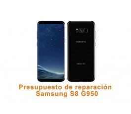 Presupuesto de reparación Samsung Galaxy S8 G950