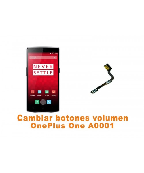Cambiar botones volumen OnePlus One A0001