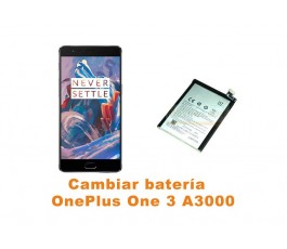 Cambiar batería Oneplus One 3 A3000