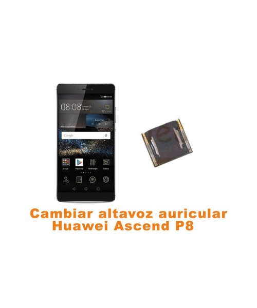 Cambiar altavoz auricular Huawei Ascend P8