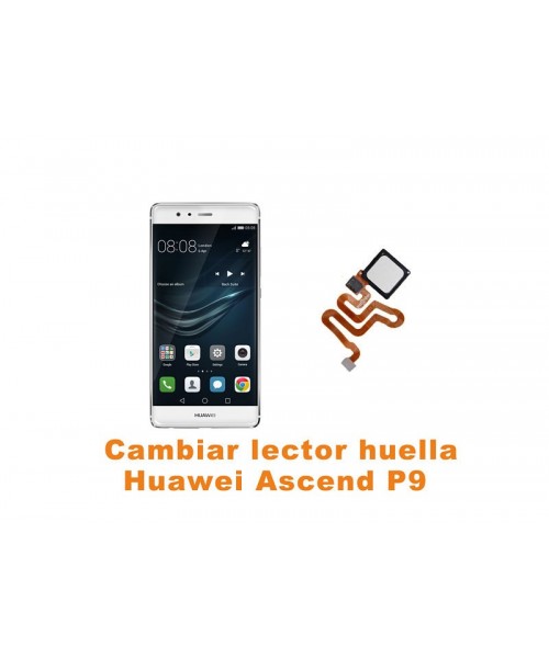 Cambiar lector huella Huawei Ascend P9