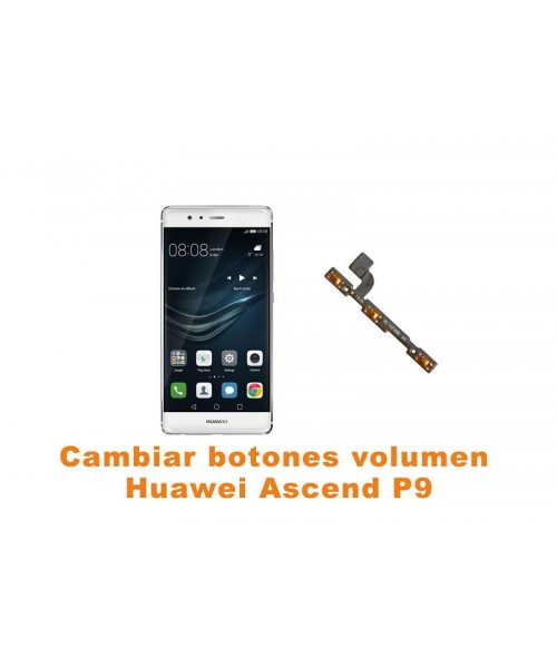 Cambiar botones volumen Huawei Ascend P9
