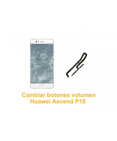Cambiar botones volumen Huawei Ascend P10