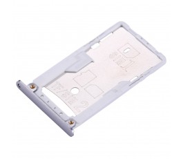 Porta tarjeta sim y microSD para Xiaomi Redmi 3 3S 3X gris