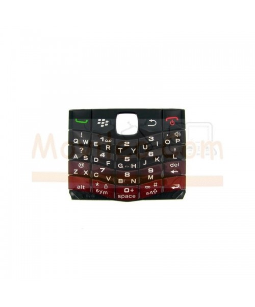 Teclado Rojo para BlackBerry 9100 9105 - Imagen 1