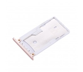 Porta tarjeta sim y microSD para Xiaomi Redmi Pro dorado