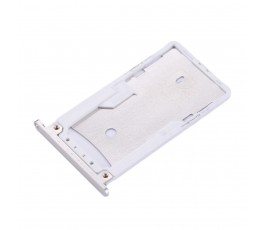 Porta tarjeta sim y microSD para Xiaomi Redmi Pro plata